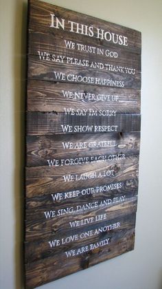 White Motto Hanging Plaques.Personal Message Home Good Luck Thank you Dream