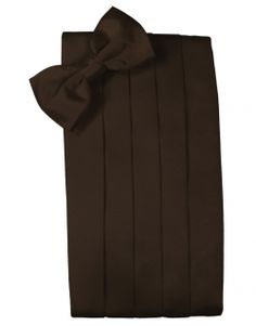 Mens Formal Satin Bowtie and Cummerbund Set