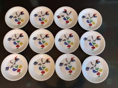 Vintage Figgjo Flint A la carte Hermannn Bongard Teller plate