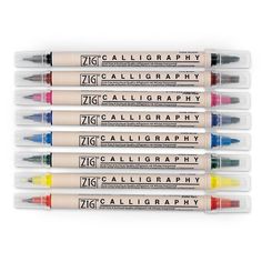 Tree House Studio Zesty Lemon Medium Point Paint Marker Hobby I Love Using Zig Calligraphy Markers On Projects They Are Available In 48 Colours And