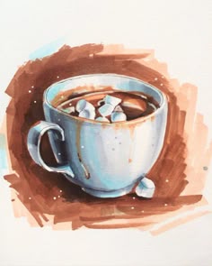 7 Best Hot Chocolate Drawing Images Drawings Charts Coffee Art Экстрим скетчинг 2 с Анной Расторгуевой Hot Chocolate Drawing Art Marker