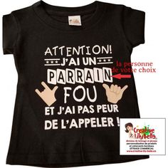 Inconnu T-Shirt b/éb/é JAi Une Marraine tatou/ée