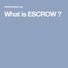 11 best escrow images