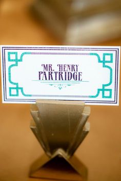 8 Best Art Deco Place Card Holders Images 8 Best Art Deco Place Card Holders