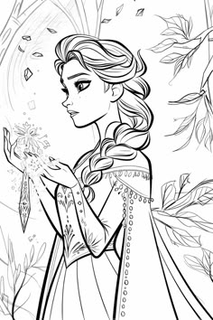 30 Magical Disney Inspired Coloring Pages - Brighter Craft in 2024