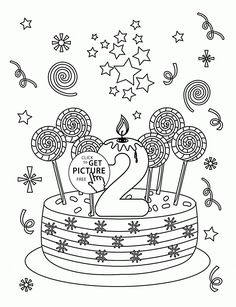 Pages Printables Free Wuppsy Beautiful Balloons For Birthday Coloring Page Kids Holiday
