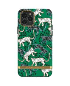 Richmond /& Finch Dise/ñada para iPhone 11 Cubierta Protectora Probada a Prueba de Golpes Leopardo Rojo Samba Fundas