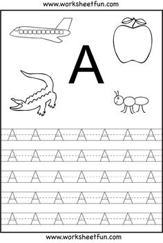 free printable worksheets letter tracing worksheets for kindergarten capital and small letters alphabet