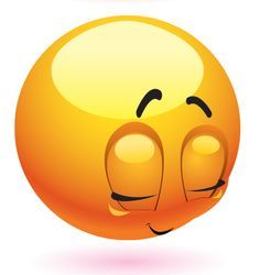Embarrassed smiley gif — 1
