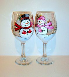 et Mme de mariage peint à la main lavable Flûtes à champagne en verre or Tiges bases M