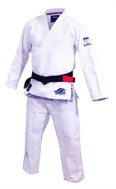 Black w White Fuji Suparaito Super Lightweight Mens Brazilian Jiu-Jitsu BJJ Gi