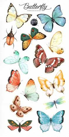 Enchanted Butterflies 50 assorted resin butterflies