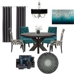 Teal Dining Rooms Teal Dining Rooms