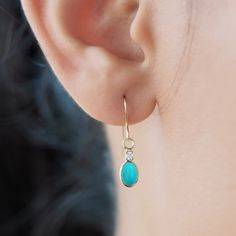 18k Rose Gold Threader Earrings Drop Earrings Real Gold Tassel Threader Earrings for Mother Grandmother Daughter Girlfriend Best Friend