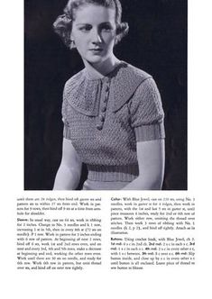Leach/'s 6D #156 c.1935 Vintage Patterns for Millinery Berets /& Scarfs in Crochet