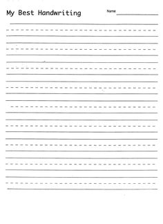 kindergarten blank writing practice worksheet printable blank handwriting sheets for kindergarten