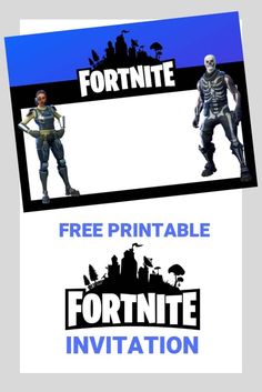 23 free printable fortnite birthday invitation templates bday card invitation free printable