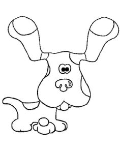 little blue dog coloring pages blues clues coloring pages kidsdrawing free coloring pages - Blues Clues Coloring Pages little blue dog coloring pages blues clues coloring pages kidsdrawing free coloring pages - Blues Clues Coloring Pages