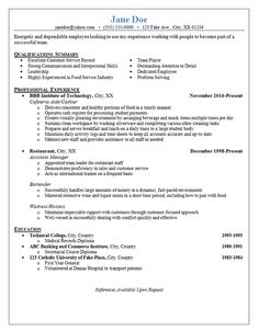 cv template office resume examples simple sample resume resume resume for restaurant
