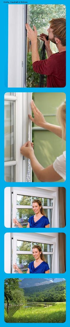 tesa Insect Stop Standard Fliegengitter f/ür Fenster 2, 110 cm x 130 cm
