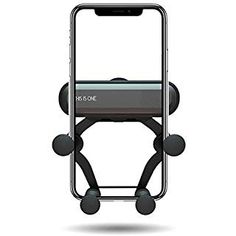 Quarble Little Devil Glowing Eyes 2 in 1 Car Air Vent Dashboard Mount Compatible with Pop Expanding Phone Grip and Stand All Cool Idea Black