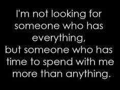 Not spending enough time together in relationship