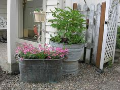 17 Galvanized Tubs ideas | galvanized tub, galvanized, galvinized