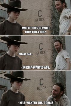 79 best walking dead dad jokes images on pinterest funny things