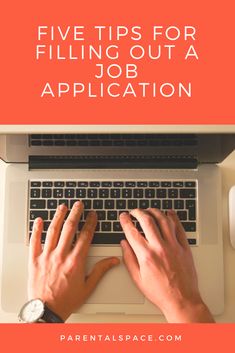 tips on how to fill out a job application