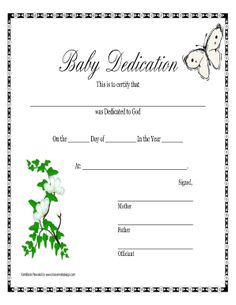 certificate template for kids free printable certificate templates dedication certificates
