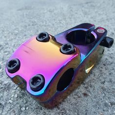 SALT PRO STEM V2 TOP LOAD OIL SLICK BMX BIKE JET FUEL FIT PRIMO SHADOW COLONY