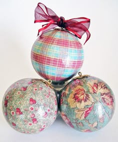 948 Best Tis\u0027 the Season,Decoupage Ornaments images in 2019
