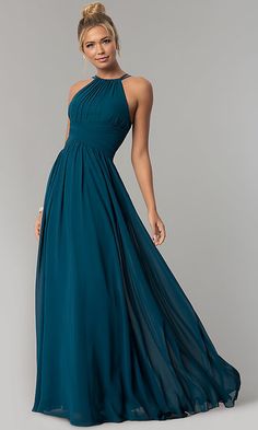 Ladies Women Ball Prom Party Celeb Blue Side Lace Runched Long Maxi Dress 16