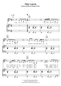 free piano sheet music for you electric piano pinterest piano gregory porter sheet music