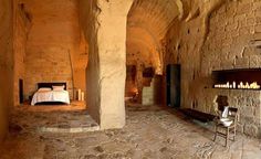 Le Grotte Della Civita Cave Hotel Tantio Matera Italy Cave Hotel Tantio In Matera Italy