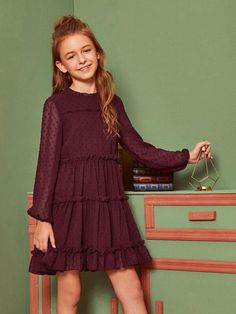 Wennikids Girls Spring Autumn Turtleneck Sweaters with Ruffle Neck