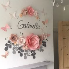 Photo de l'acheteur Rebecca Webster, qui a évalué cet article avec l'Etsy app for iPhone. Decoration, Paper Flowers, Paper Flower Backdrop, Paper Flower Wall, Paper Flower Wall Decor, Paper Flowers Diy, Paper Flower Wall Wedding, Large Paper Flowers, Paper Butterflies