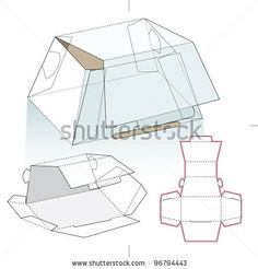 27 Best Packaging Patterns Images Design Package One Chocolate Piece Box And Cut Pattern