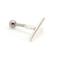 Argent Sterling 925 gun pistolet arme de poing Clous D/'Oreilles Cartilage Helix Oreille post