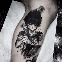 Yusuke Urameshi anime tattoo from Yu Yu Hakusho done by me! email ...