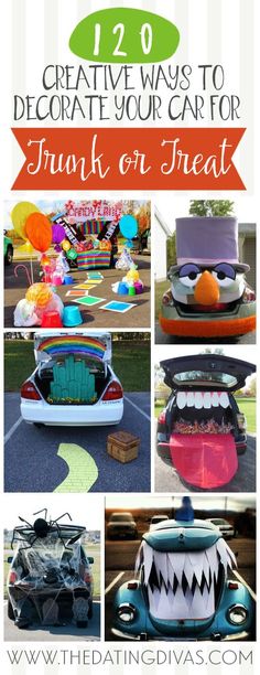 120 creative trunk or treat ideas