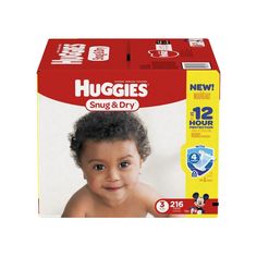 huggies snug dry diapers size 6 140 count one month supply visit huggies snug and dry size 6