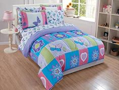 Mk Collection 5pc Day Bed Reversible Quilted Cover Set Floral Beige Pink Green New Mk Home
