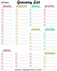 template list