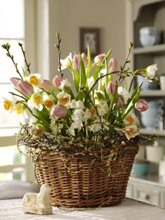 50 Best Wicker Basket Silk Flower Arrangement Images In 2020 Wicker Basket Silk Flower Arrangement