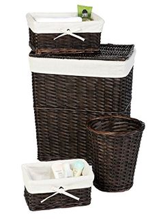 61 Best Laundry Basket Images Wicker Bin Wicker Laundry Hamper Set Lid Liner Storage Basket With