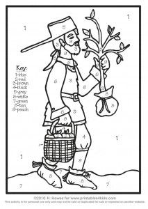 johnny appleseed coloring page - Google Search | Kid book exchange ... johnny appleseed coloring page - Google Search | Kid book exchange ...