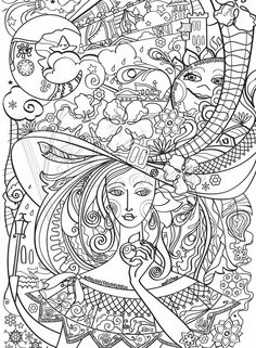 Just Add Color Circus Coloring Book By Sarah Walsh Signed Copy With