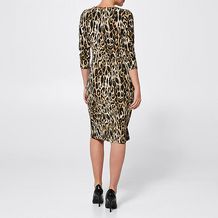 Mock Wrap Dress