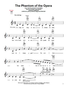 the phantom of the opera viola sheet music by andrew lloyd webber phantom of the opera viola sheet music